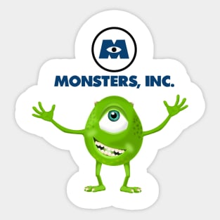 Mike Monster Sticker